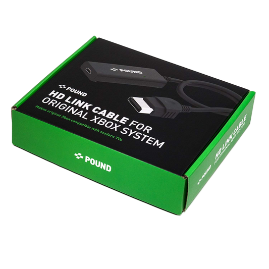 Pound HD Link Cable for Original Xbox 初代Xbox®をHDMIで甦らせる究極の映像変換ケーブル(720p対応)