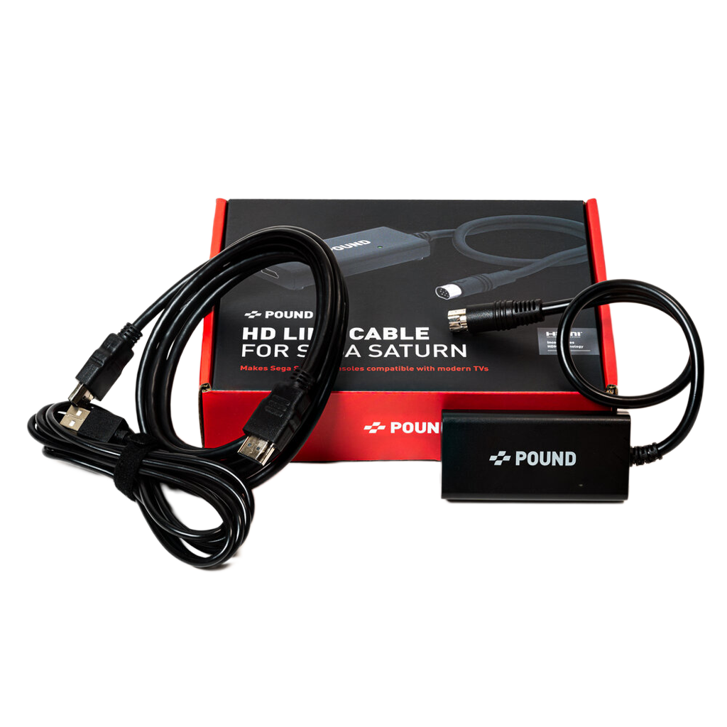 POUND HDMI コンバータ & ケーブル セガサターン用 / HD LINK CABLE