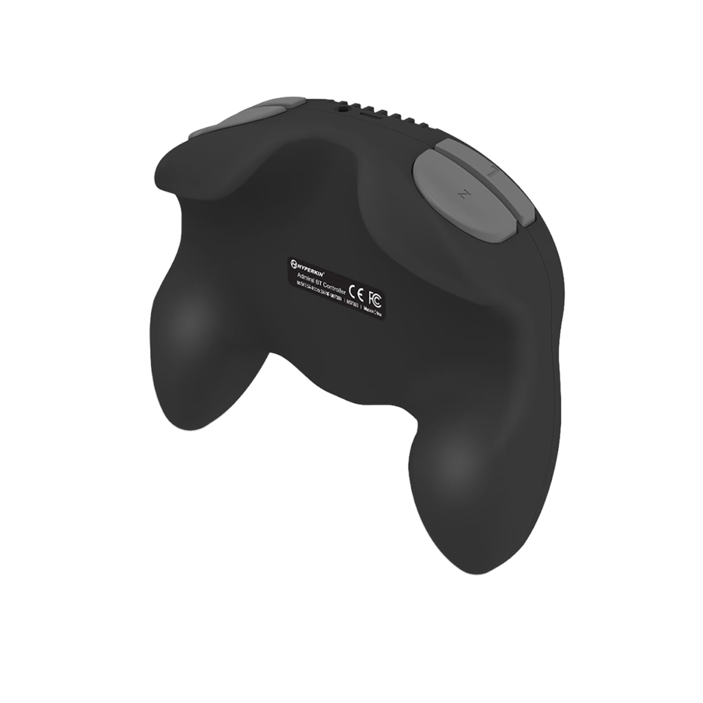Hyperkin Admiral プレミアム ワイヤレス Bluetooth コントローラー ブラック|N64 互換コントローラー|レシーバー・メモリーカード付属|Nintendo Switch PC対応|レトロゲーム用ゲームパッド