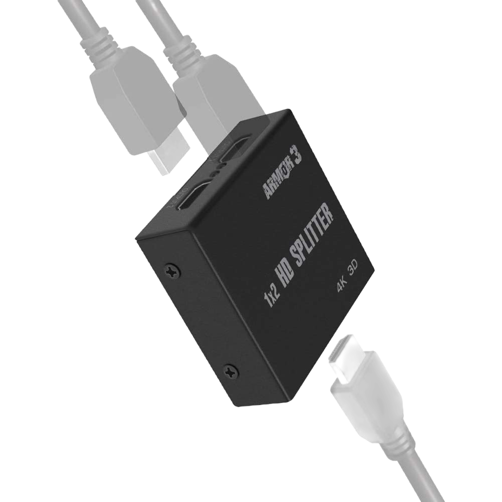 Hyperkin Armor3™ DualScope 4K HDスプリッター – 高画質HDMI分配器