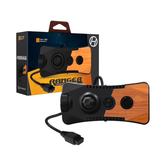 Hyperkin Ranger プレミアム 有線ゲームパッド – ATARI 2600 / Retron 77 互換 レトロゲーム対応モダンスタイルコントローラ