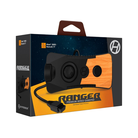 Hyperkin Ranger プレミアム 有線ゲームパッド – ATARI 2600 / Retron 77 互換 レトロゲーム対応モダンスタイルコントローラ