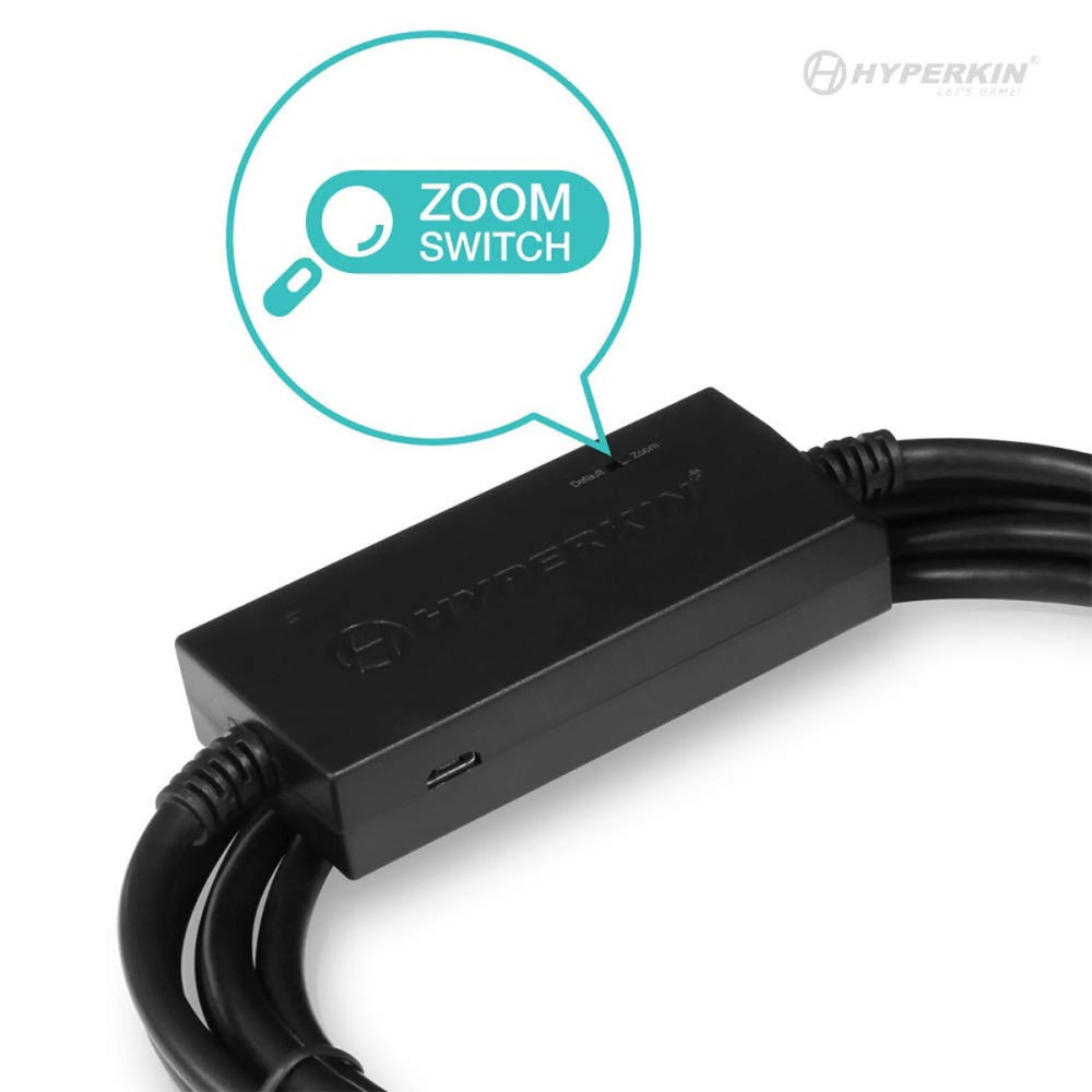 HYPERKIN PSP to HDMI 変換ケーブル - PSP® 2000/3000対応 | HDTV出力対応 | 720p高解像度サポート | ステレオ音声対応 | Zoom機能搭載 | 給電用USBケーブル付属