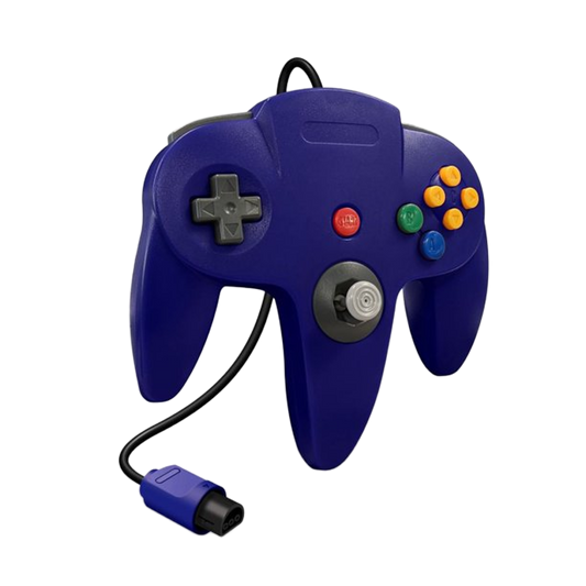Tomee N64®専用有線コントローラ【Blue】