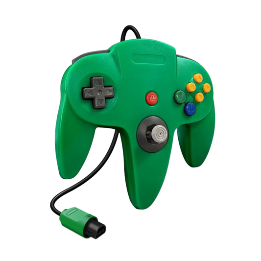 Tomee N64®専用有線コントローラ【Green】