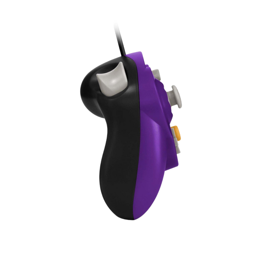 CirKa 有線コントローラー パープル/ブラック|GameCube/Wii用 振動機能搭載 デュアルアナログスティック【どれでも2個まとめ買いで送料無料対象商品】