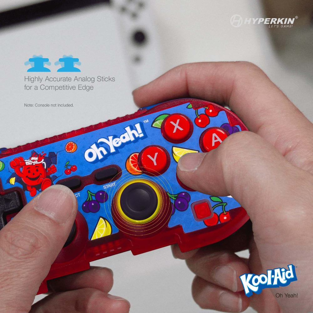 Hyperkin 限定版 ピクセルアート Bluetooth ワイヤレスゲームコントローラー|公式クールエイド(オー・イェー)エディション
