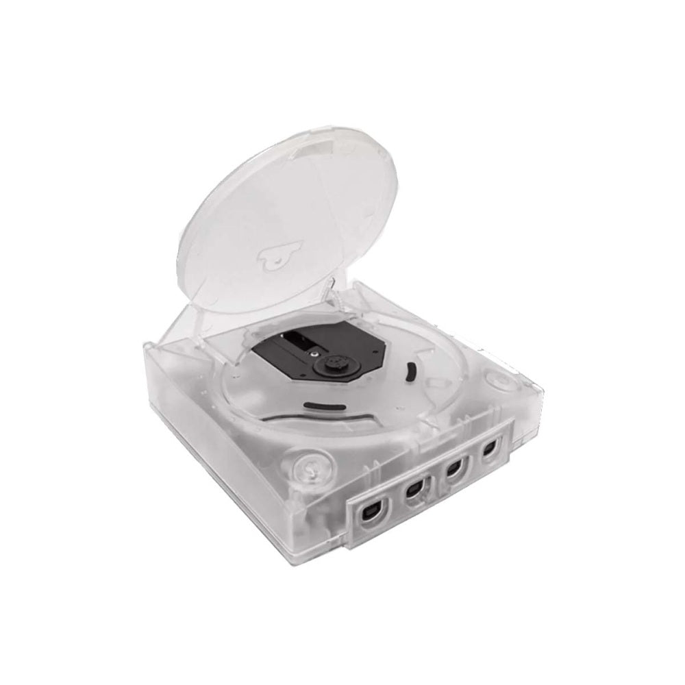 Hyperkin RepairBox カスタムカラー外装シェル クリア|SEGA Dreamcast™本体用 交換ケースセット|レトロゲーム機の修理・カスタマイズに|ネジ・ボタン付きフルパッケージ【全2色】