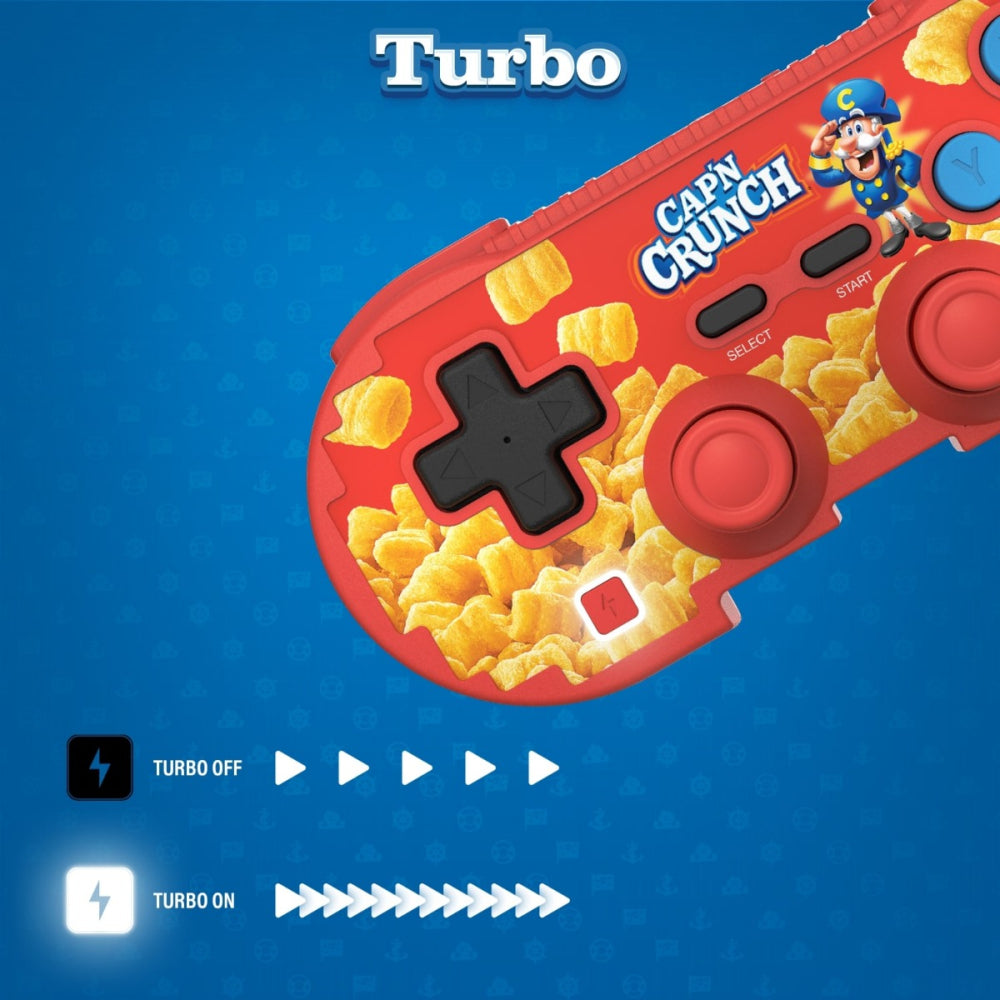 Hyperkin製 限定版 Cap'n Crunch公式ライセンス取得 ピクセルアート ワイヤレス Bluetooth コントローラー
