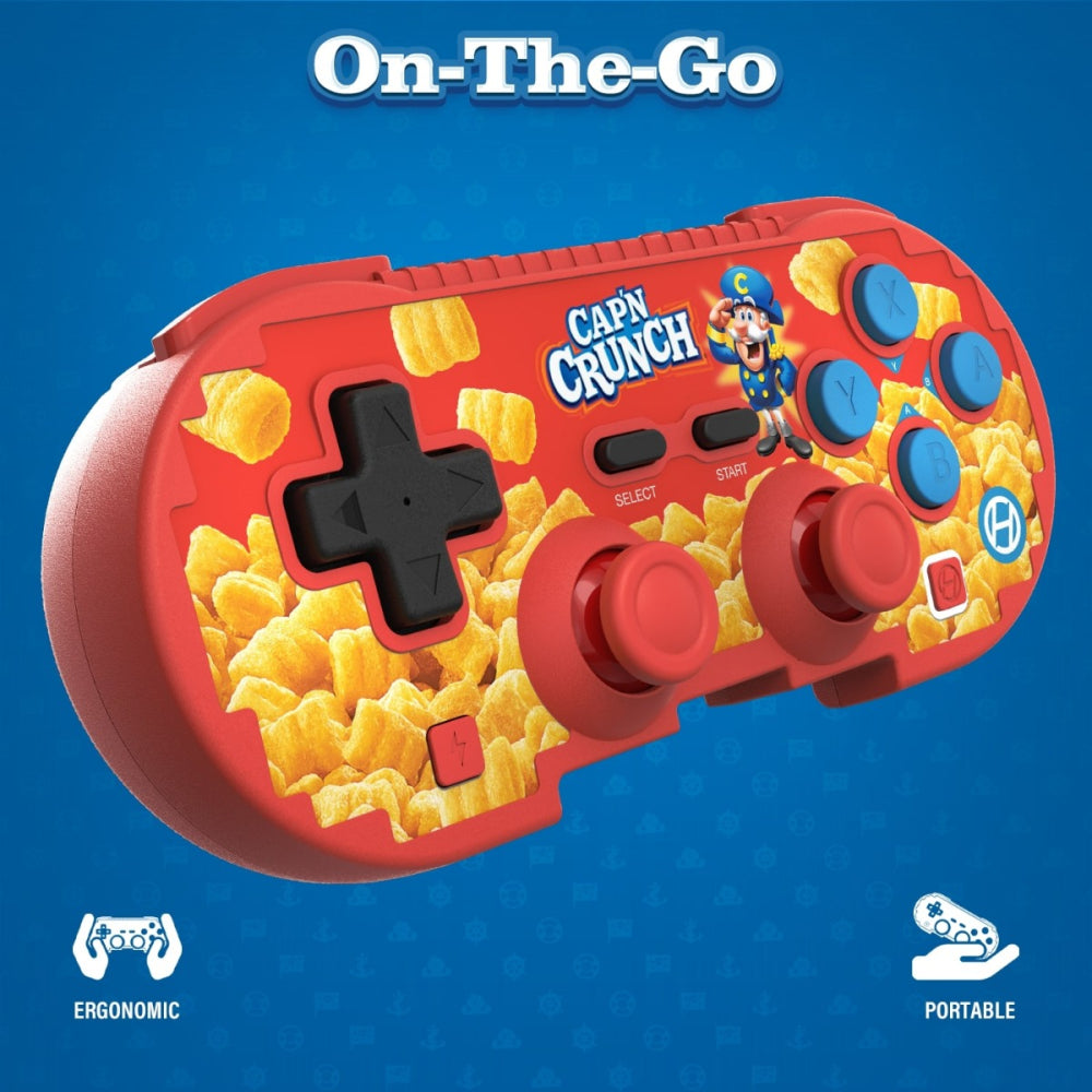 Hyperkin製 限定版 Cap'n Crunch公式ライセンス取得 ピクセルアート ワイヤレス Bluetooth コントローラー