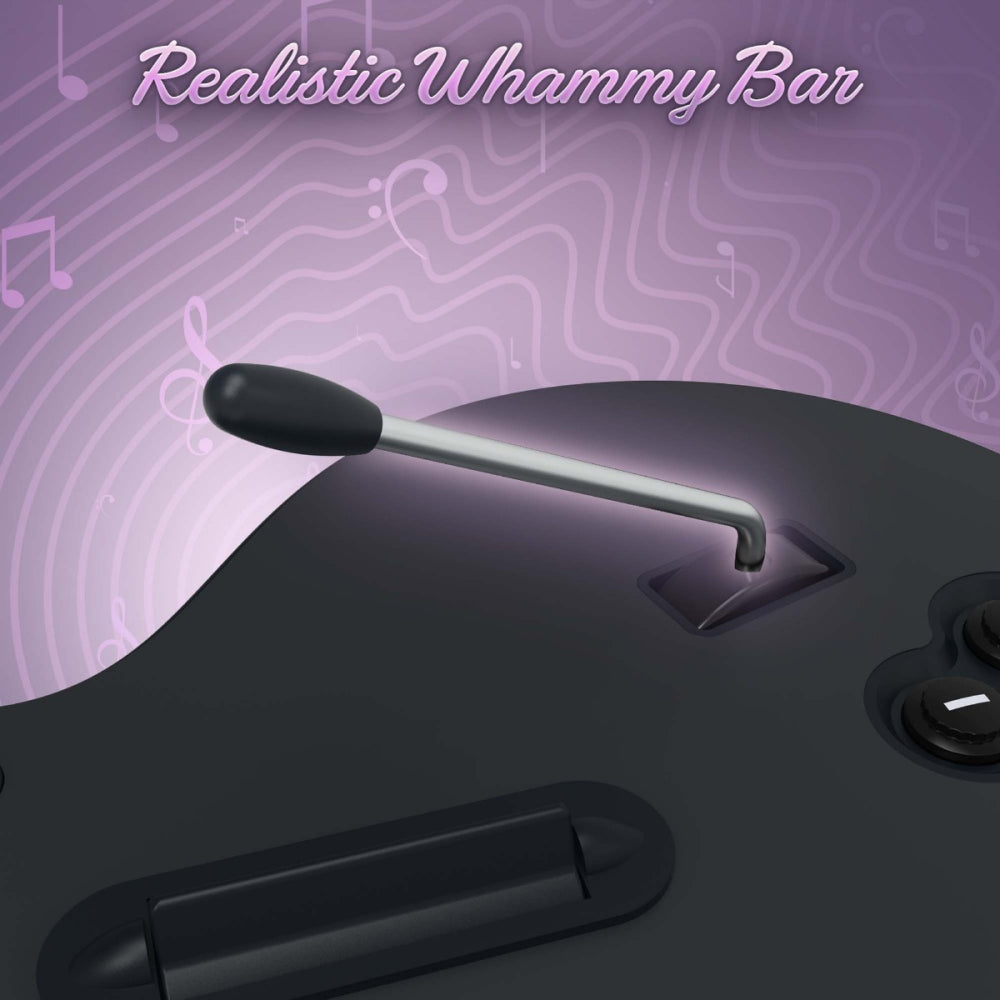 Hyperkin Hyper Jammer ワイヤレスギターコントローラー|PC / PlayStation 3® 対応|リズムゲーム・音楽ゲーム用周辺機器|高感度5ボタン仕様
