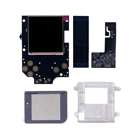 Hyperkin RepairBox IPS アップグレードキット(初代DMG-01用)|高輝度・高コントラスト・広視野角|純正シェルにそのまま装着