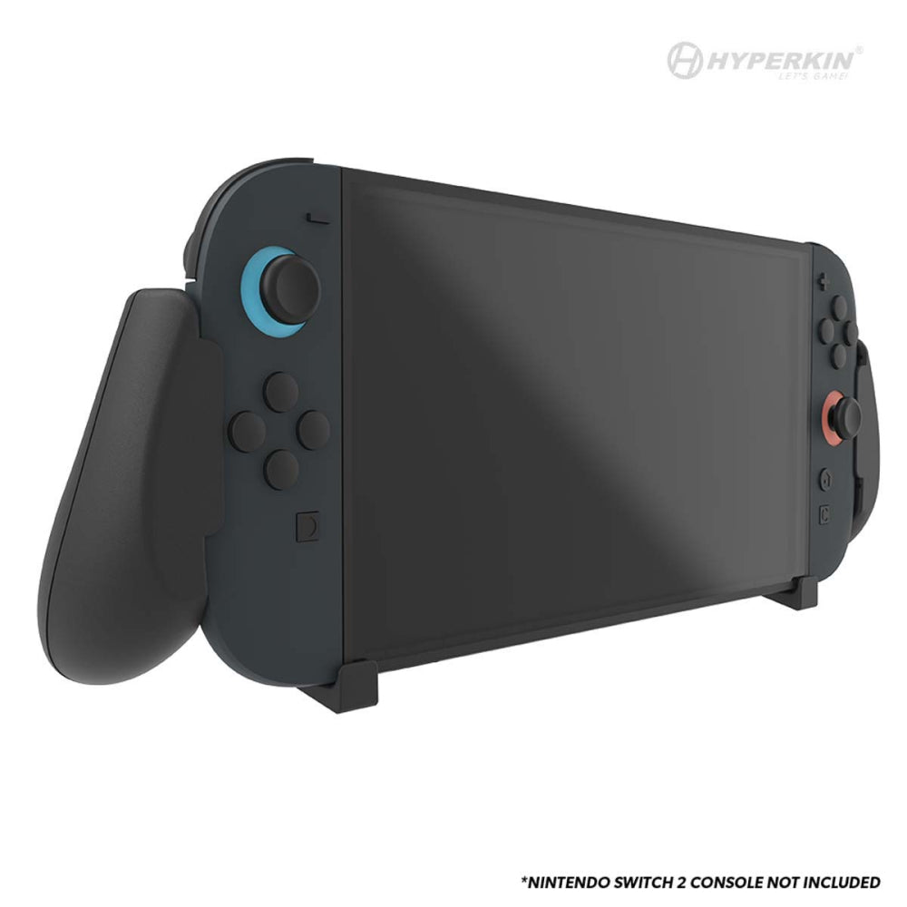 Hyperkin SwiftGrip Nintendo Switch 2 専用|携帯モードに最適なエルゴノミックグリップ+ゲームソフト4枚収納で利便性抜群 長時間プレイを支えるアクセサリー