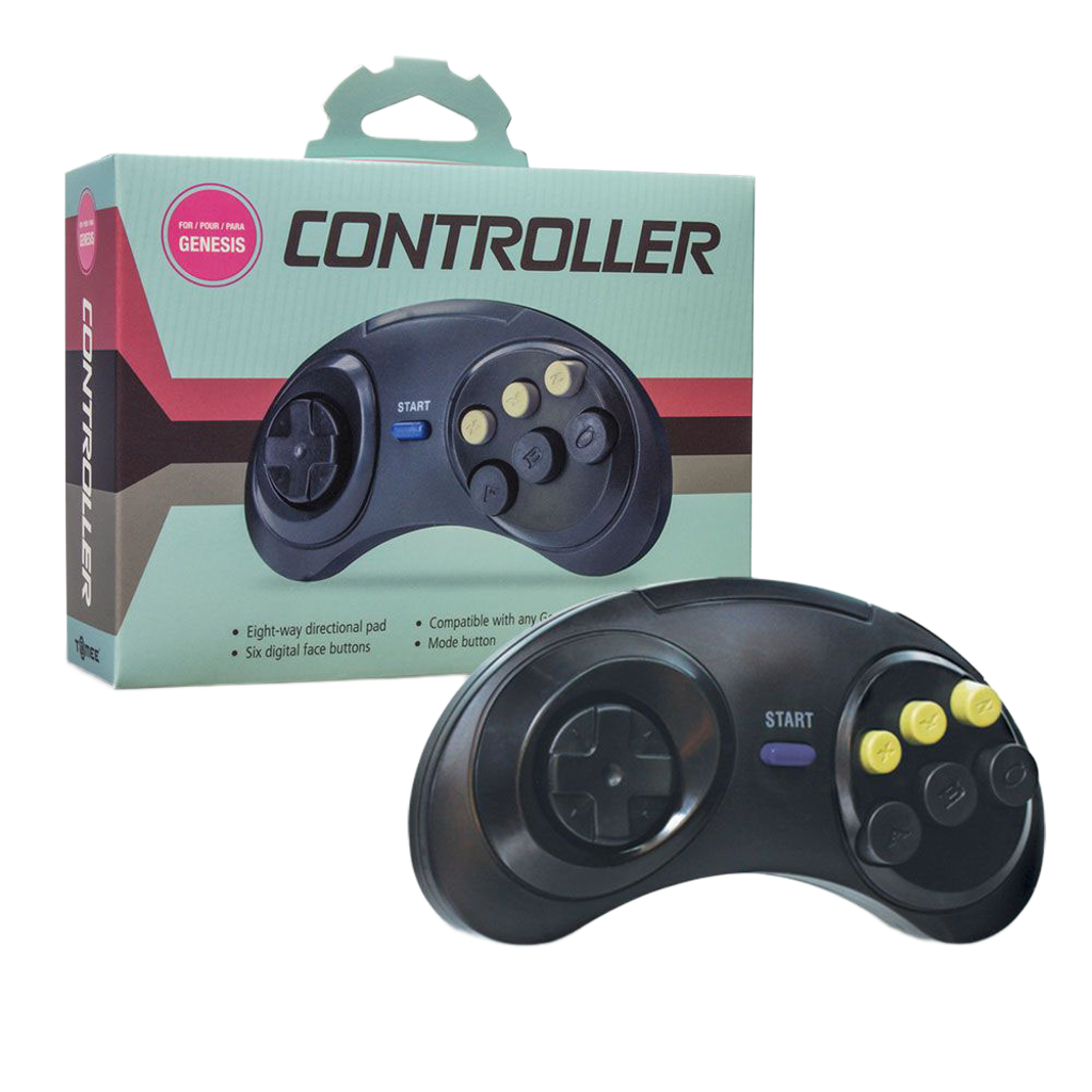 Tomee SEGA Genesis® Controller セガメガドライブ有線 6ボタン Tomee SEGA Genesis® Controller セガメガドライブ有線 6ボタン