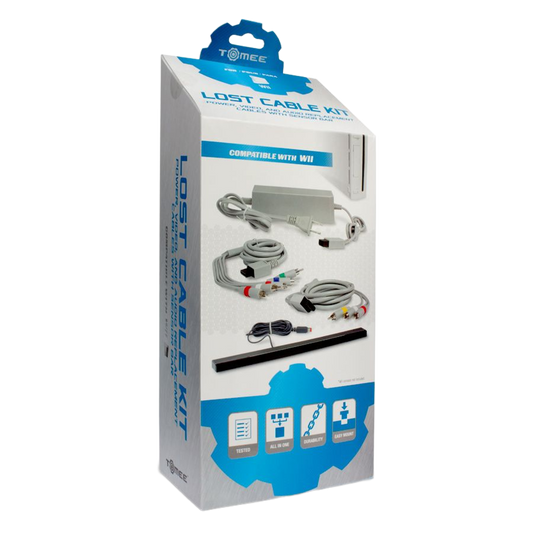 Tomee Wii™ ロストケーブルキット – 失くしたWii™のケーブルを一括補充!