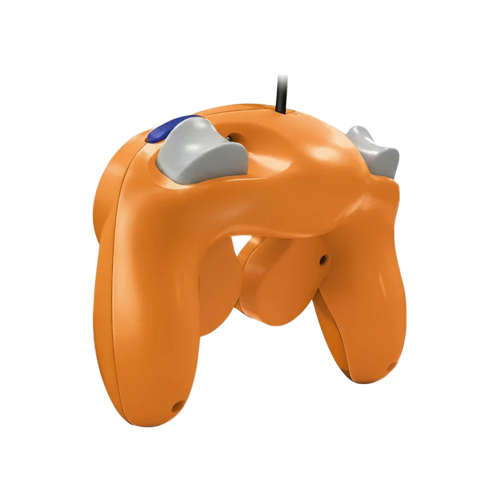 CirKa 有線コントローラー オレンジ|GameCube/Wii用 振動機能搭載 デュアルアナログスティック【どれでも2個まとめ買いで送料無料対象商品】