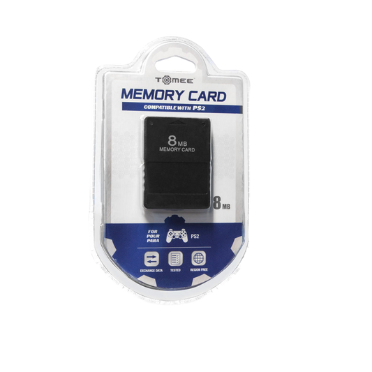 Tomee PS2®対応 8MB メモリーカード|セーブデータ保存用|PlayStation 2® 互換アクセサリー