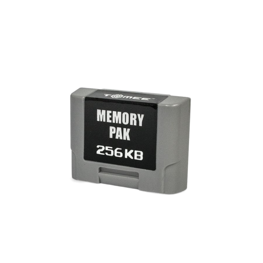 Tomee N64対応 256KB メモリーカード|便利なバックアップ用メモリパック|Nintendo 64®ゲームのセーブデータ保存に対応