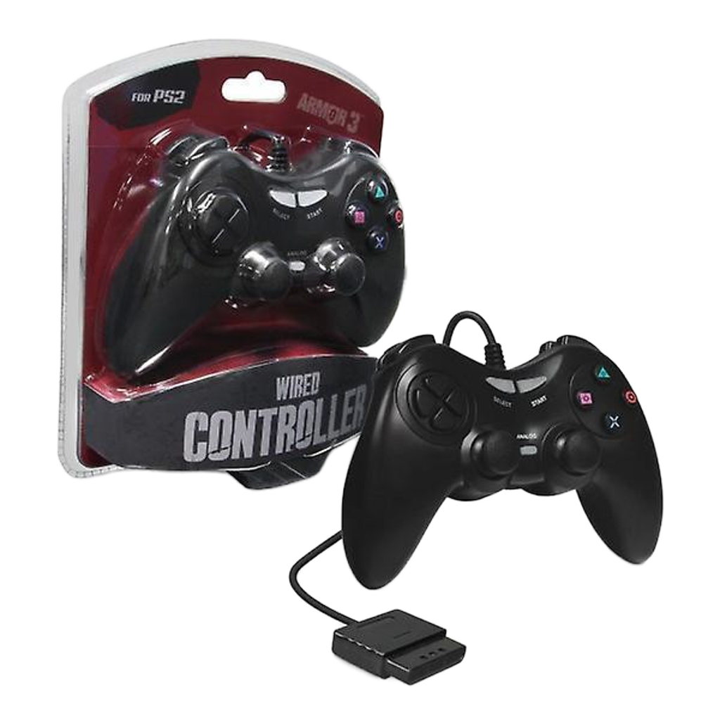 ARMOR3 PS2 Wired Controller / PS2 ゲームコントローラ 有線タイプ