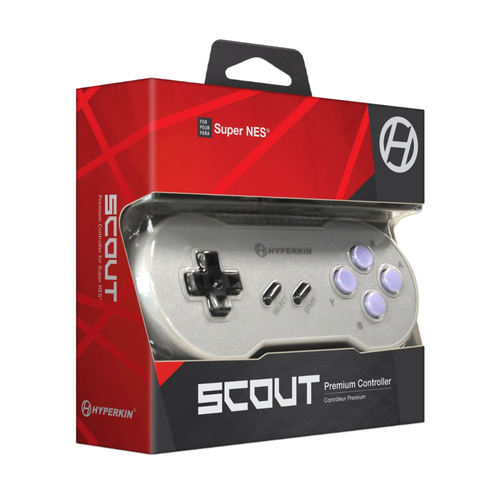 HYPERKIN "SCOUT" SFC®/SNES®専用有線コントローラー【全3色】