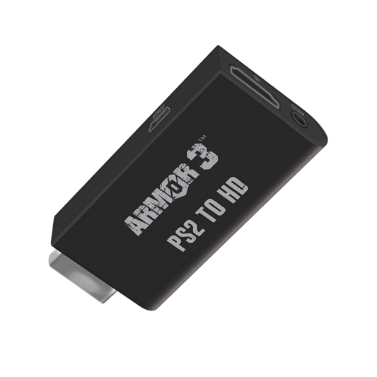 Armor3 コンバーターボックス for PlayStation 2® to HDMI|PS2®のAV信号をHDMI出力へ変換|高画質でレトロゲームを再現
