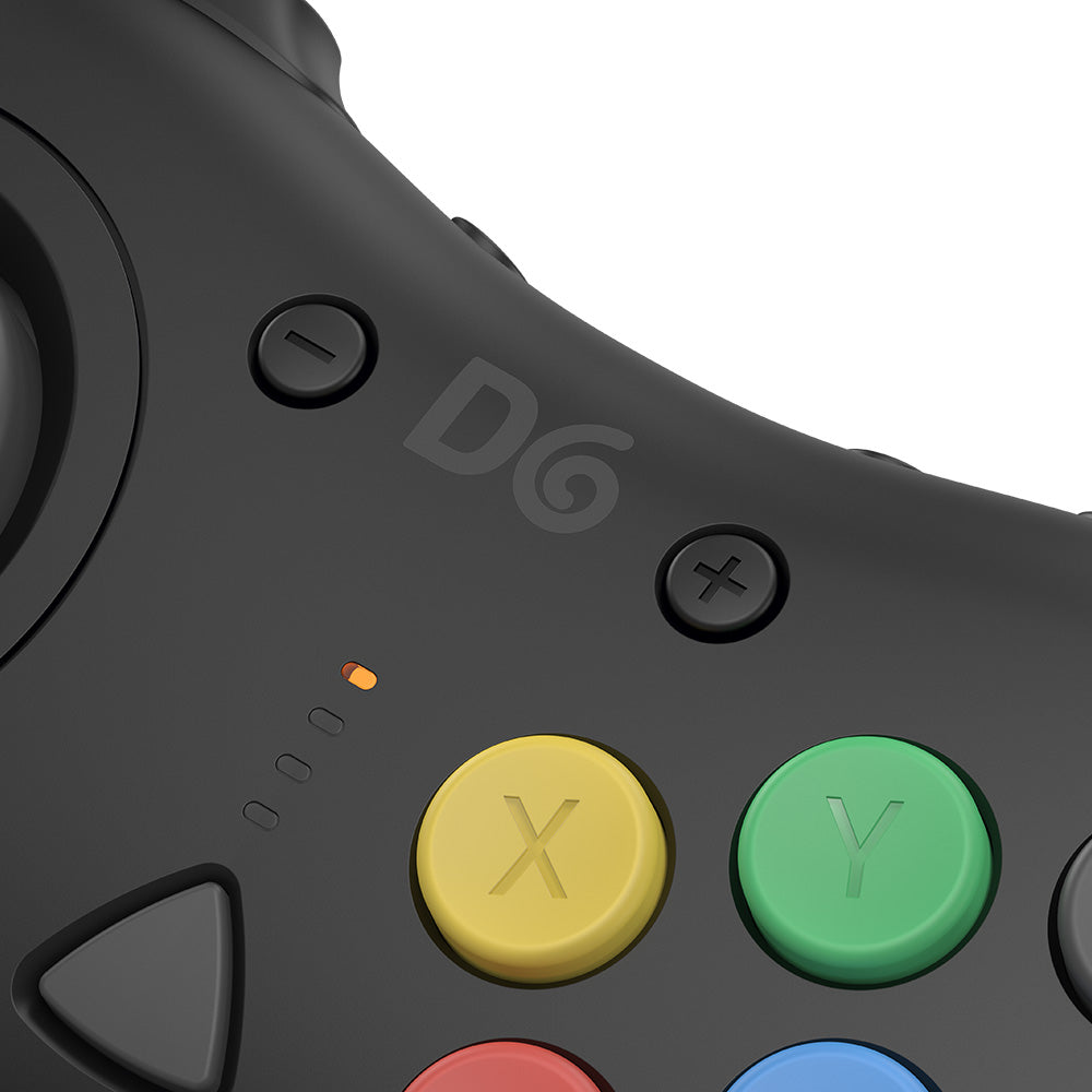 【発売中!】D6 Wireless Controller for Dreamcast™【ブラック】– 究極の6ボタンワイヤレスコントローラー!次世代ワイヤレス技術 × クラシックな操作性!レトロゲーマー必見の必携アイテム!
