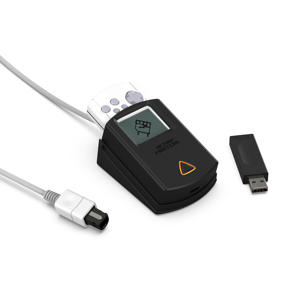 【発売中!】D6 Wireless Controller for Dreamcast™【ブラック】– 究極の6ボタンワイヤレスコントローラー!次世代ワイヤレス技術 × クラシックな操作性!レトロゲーマー必見の必携アイテム!