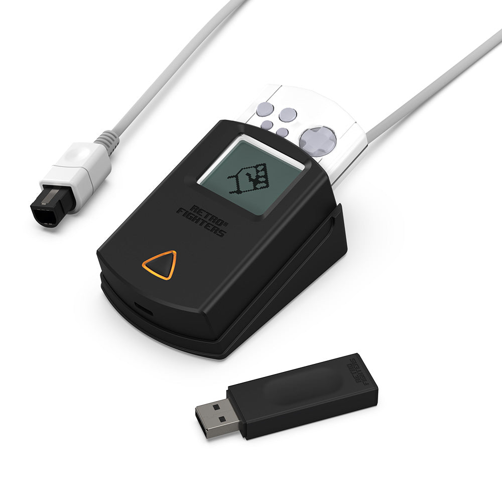 【発売中!】D6 Wireless Controller for Dreamcast™【ブラック】– 究極の6ボタンワイヤレスコントローラー!次世代ワイヤレス技術 × クラシックな操作性!レトロゲーマー必見の必携アイテム!