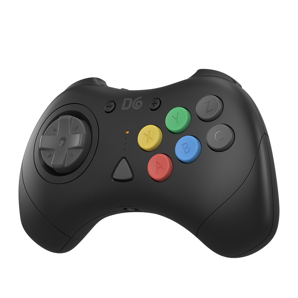 【発売中!】D6 Wireless Controller for Dreamcast™【ブラック】– 究極の6ボタンワイヤレスコントローラー!次世代ワイヤレス技術 × クラシックな操作性!レトロゲーマー必見の必携アイテム!