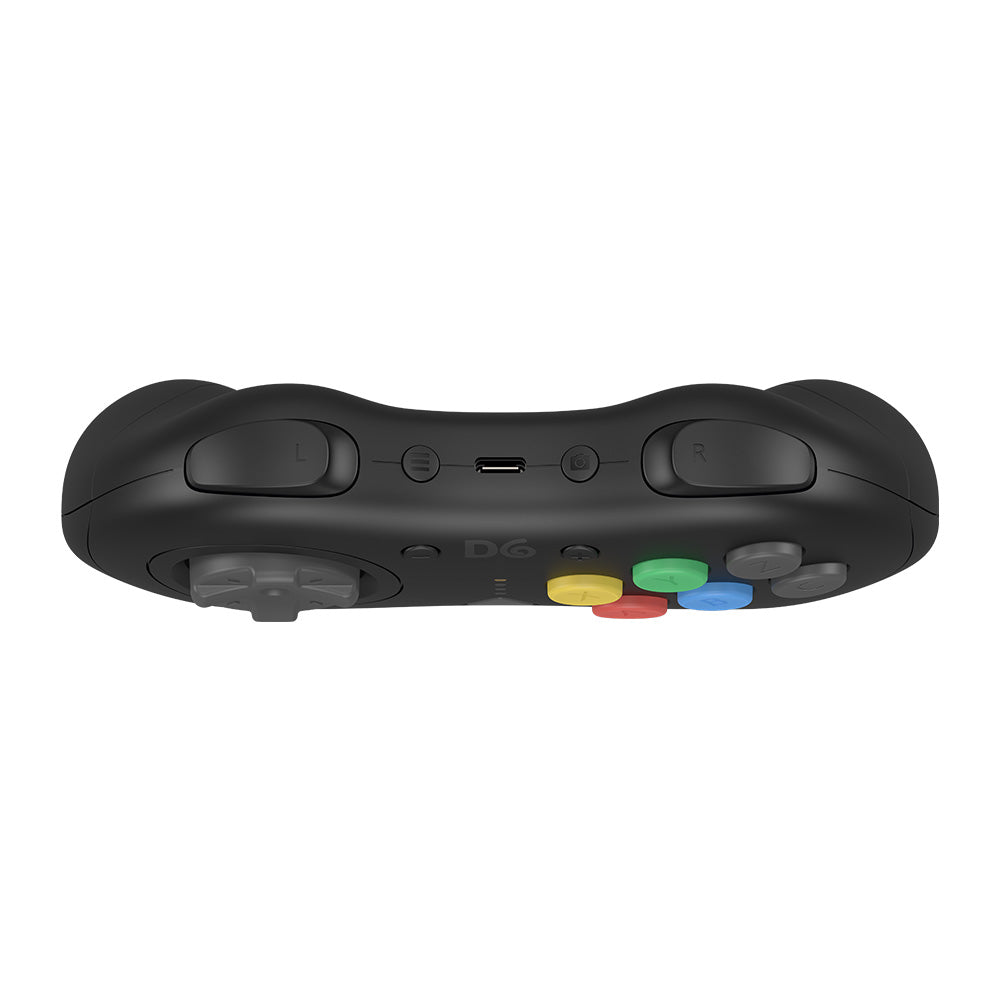 【発売中!】D6 Wireless Controller for Dreamcast™【ブラック】– 究極の6ボタンワイヤレスコントローラー!次世代ワイヤレス技術 × クラシックな操作性!レトロゲーマー必見の必携アイテム!