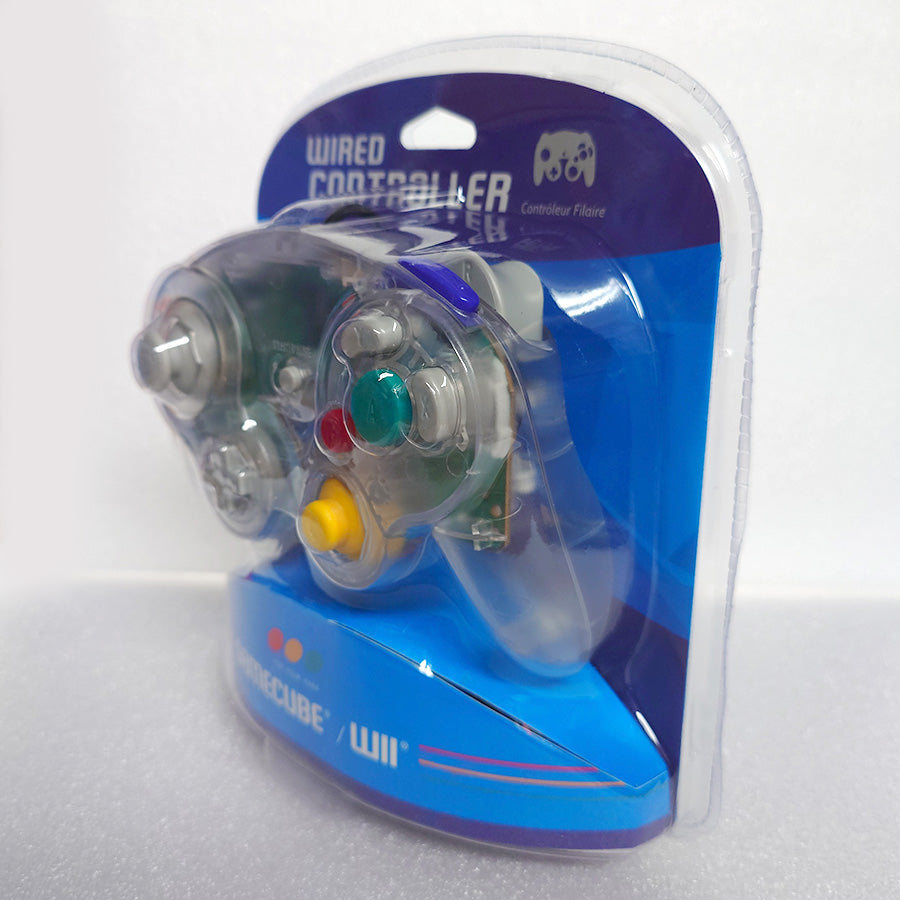 CirKa ゲームキューブ用有線コントローラー (クリア)