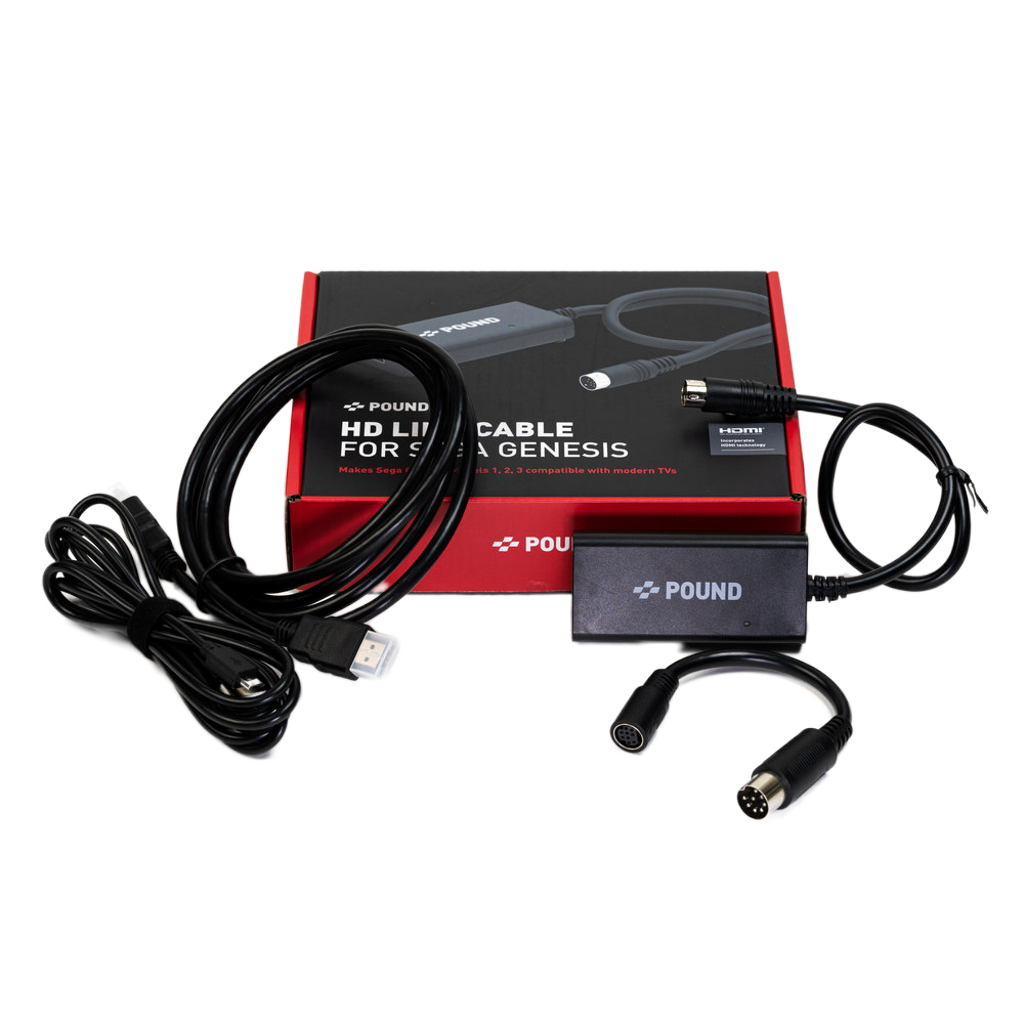 POUND HDMI コンバータ & ケーブル メガドライブ用 / HD LINK CABLE