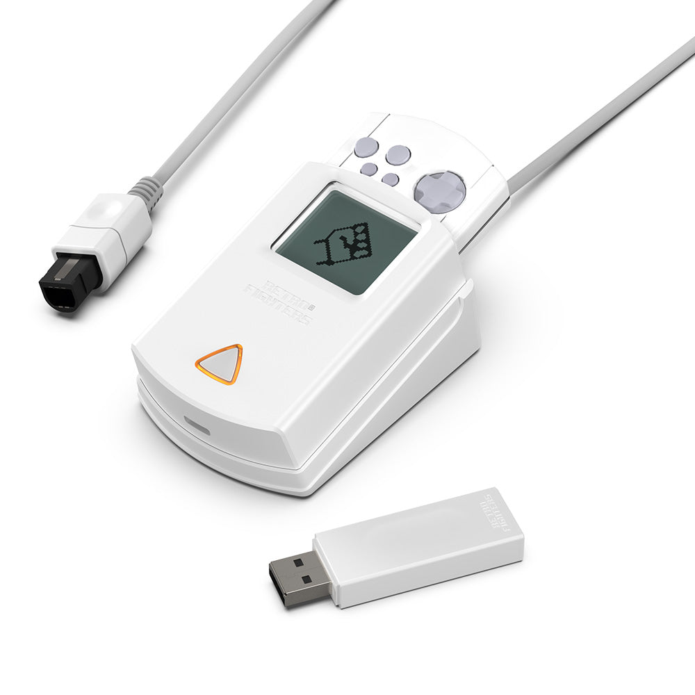 【在庫あり/発売中!】D6 Wireless Controller for Dreamcast™【ホワイト】– 究極の6ボタンワイヤレスコントローラー!次世代ワイヤレス技術 × クラシックな操作性!レトロゲーマー必見の必携アイテム!