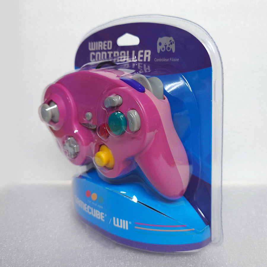 CirKa ゲームキューブ用有線コントローラー (ピンク)