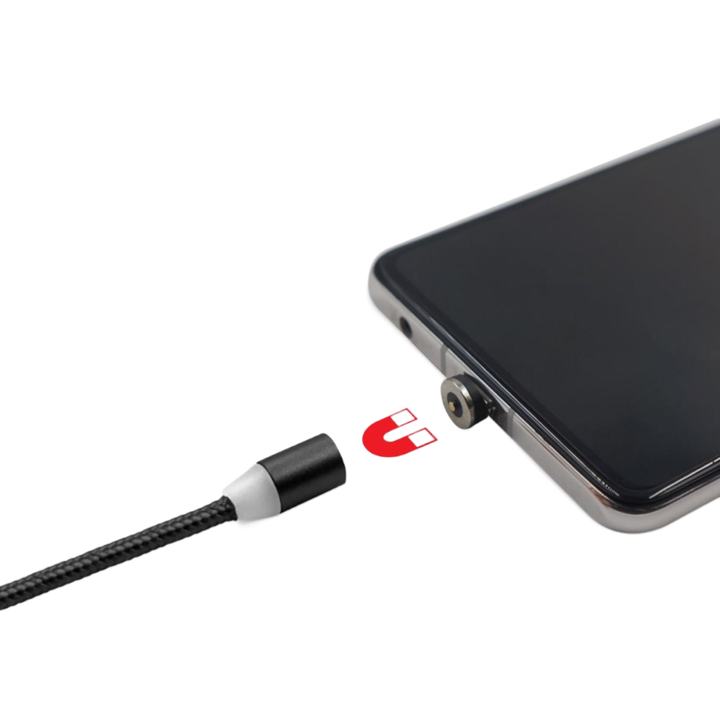 Hyperkin Armor3™ マグネット式充電ケーブルセット ブラック(USB Type-C & Micro USB) – 6ピース