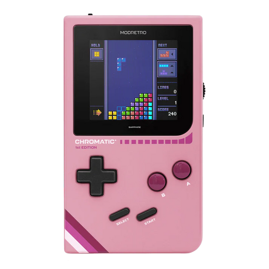 ModRetro Chromatic ピンク TETRISバンドルバージョン【限定モデル】【2個以上まとめ買い送料無料対象商品】