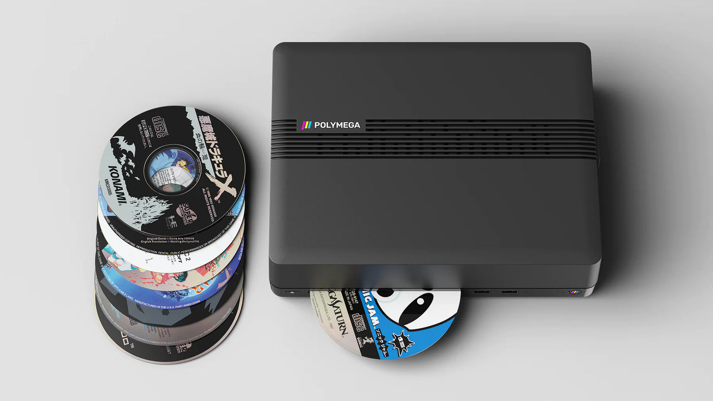 【リファービッシュ】Polymega【本体 PM01 Base Unit】 ポリメガベースユニット + ワイヤレスコントローラ セット Wireless Controller【お一人様一点限り】【数量限定。在庫僅か】