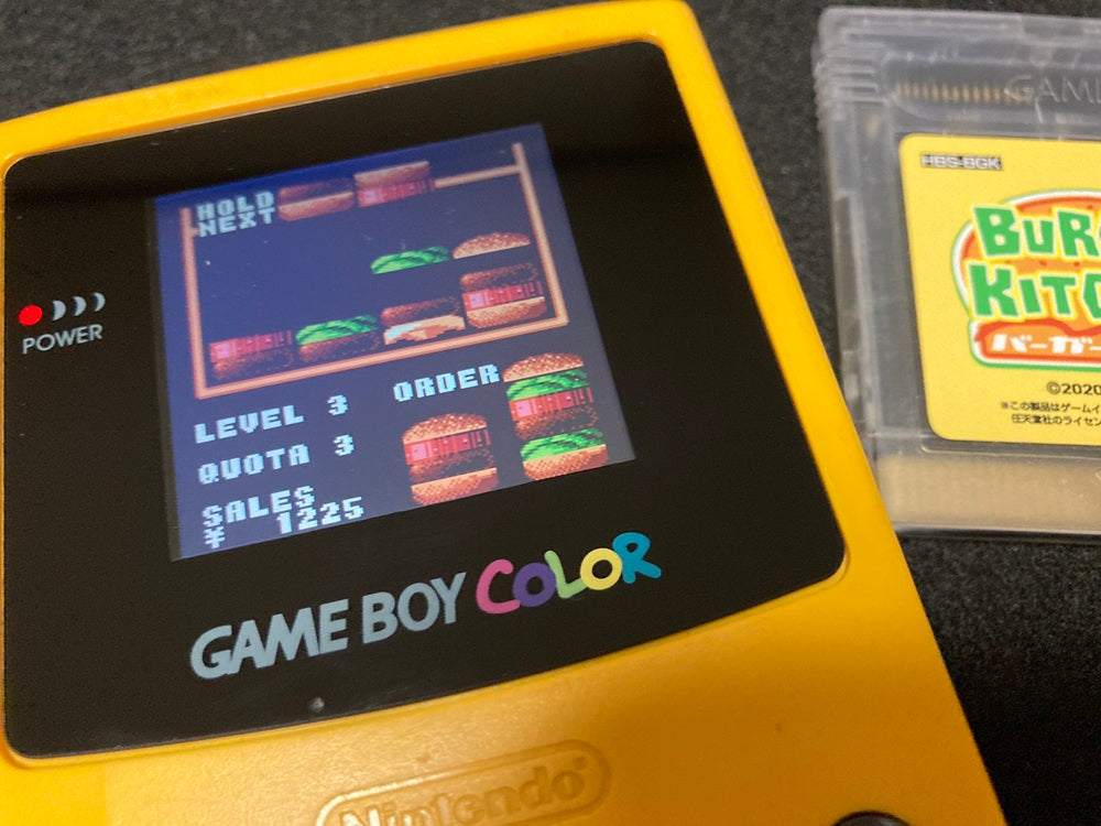 ゲームインパクト バーガーキッチンGB ゲームボーイカラー専用ソフト【2個以上まとめ買い送料無料対象商品】