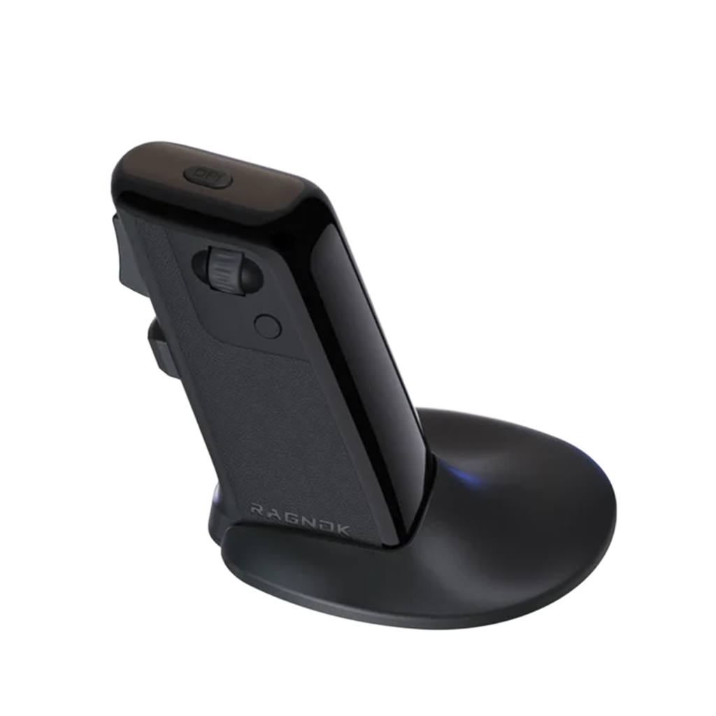 【予約品】Ragnok FireGrip ゲーミングマウス ガンマウス 銃型 FPS TPS |PC対応(有線/2.4G)|12000DPI PixArt 3311|振動&ラピッドファイア|交換トリガー ブラック【FireGrip Barrel Kit 付属】【送料無料】