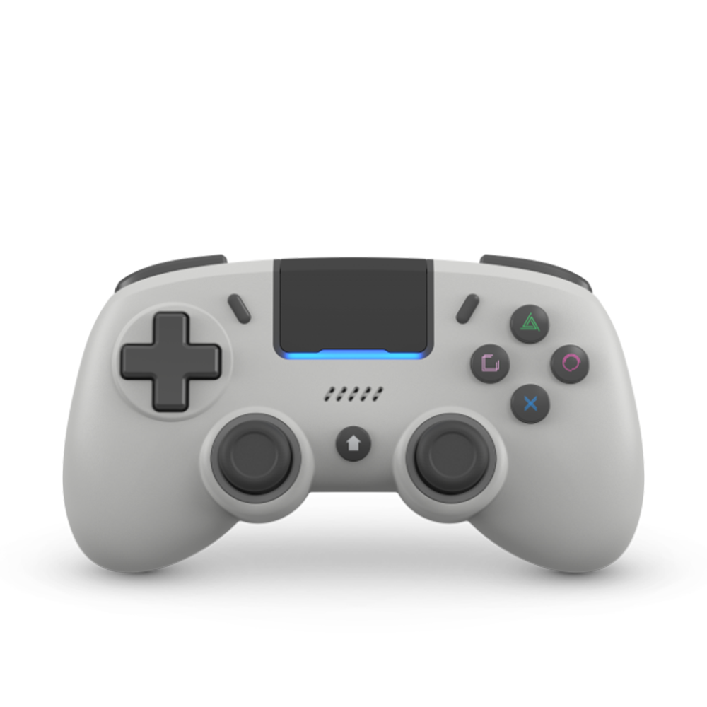 Retro Fighters® Mantis(マンティス)|PlayStation®4/PC対応 ミニサイズ ワイヤレスBluetoothコントローラー ホールエフェクトスティック ドリフトなし プログラマブル背面ボタン2個 可変トリガーストップ ジャイロ搭載 内蔵スピーカー 全2色