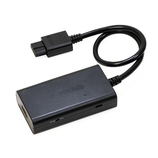 Pound HD Link Cable for N64 Nintendo 64をHDMIで蘇らせる高画質変換ケーブル