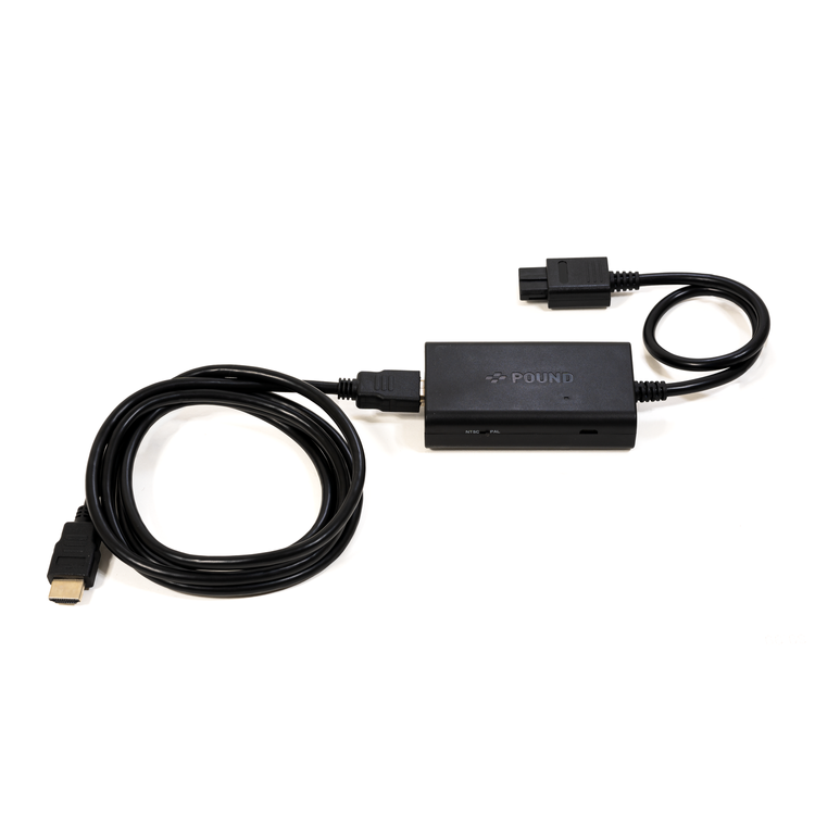 Pound HD Link Cable for N64 Nintendo 64をHDMIで蘇らせる高画質変換ケーブル