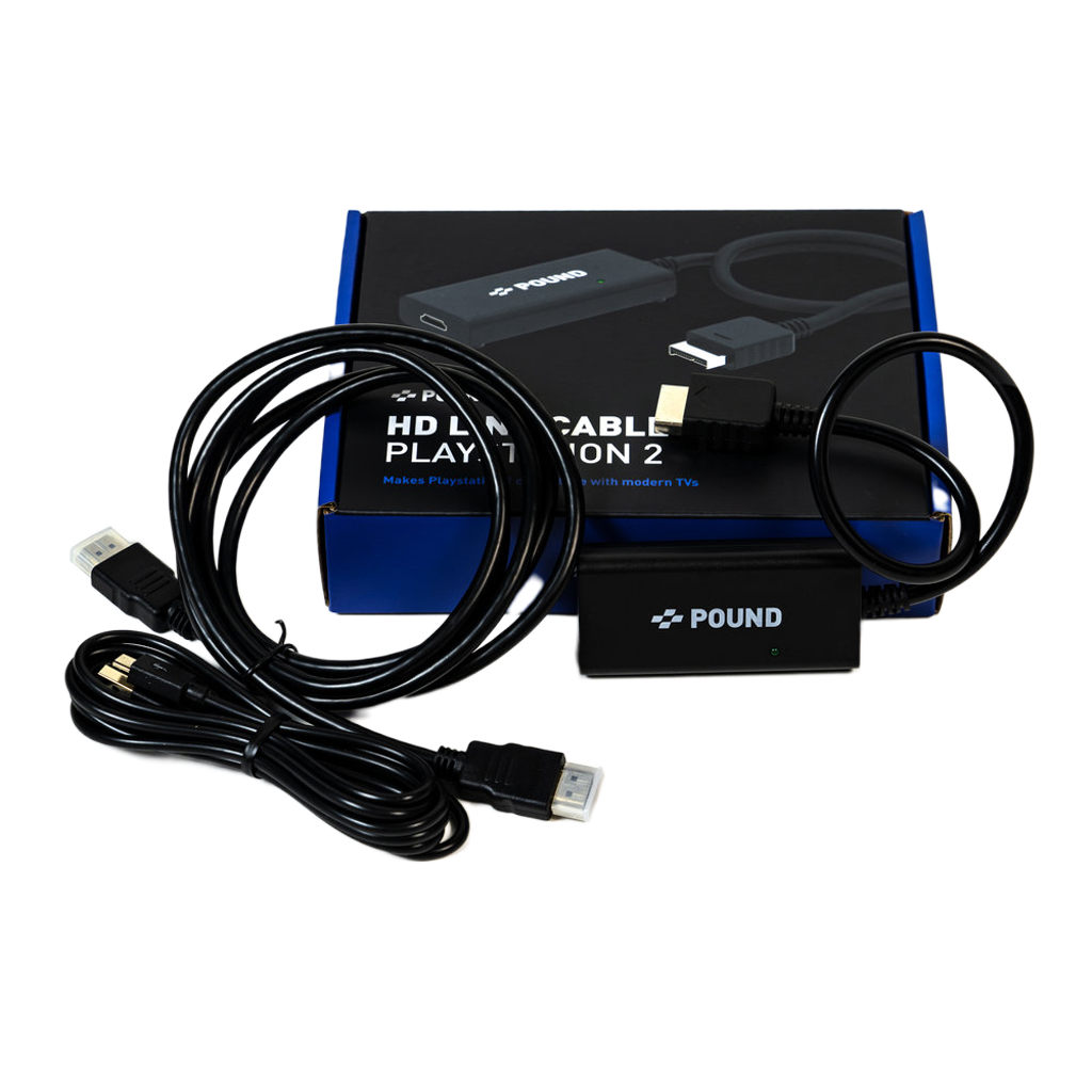 SONY PlayStation クラシック HDMI接続 Pound HD Link Cable for PlayStation2 / PlayStation1 HDMI接続で