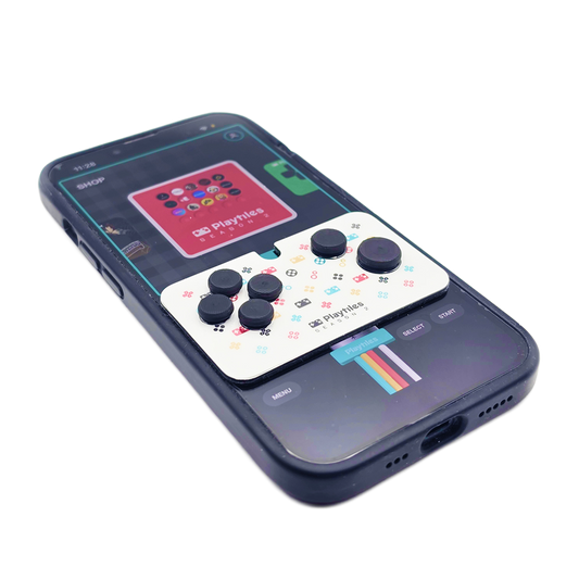 Playtiles プレイタイルズ シーズン2パック|iOS/Android スマホ用 貼り付け式コントローラー 物理ボタン搭載 電子部品不要 ゲーム続々配信24タイトルに対応【フランス製】【送料無料】
