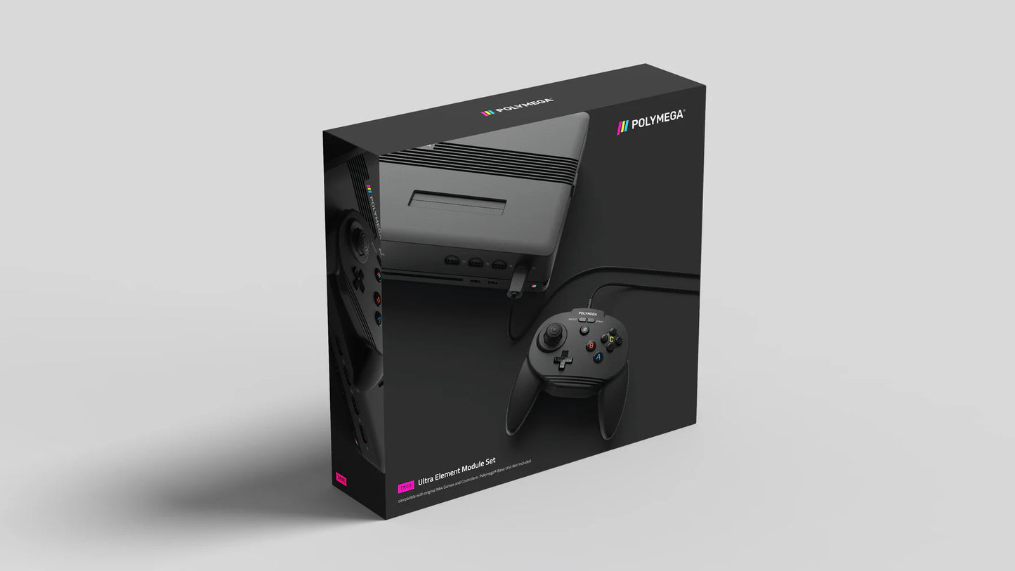 【Remixにも後日対応】Polymega EM05 モジュール + 専用有線コントローラ セット / Module Set EM05 Universal Black PM-EM05-01 N64 専用互換機【別途本体が必要です】