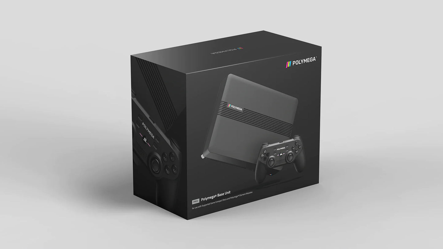 【リファービッシュ】Polymega【本体 PM01 Base Unit】 ポリメガベースユニット + ワイヤレスコントローラ セット Wireless Controller【お一人様一点限り】【数量限定。在庫僅か】