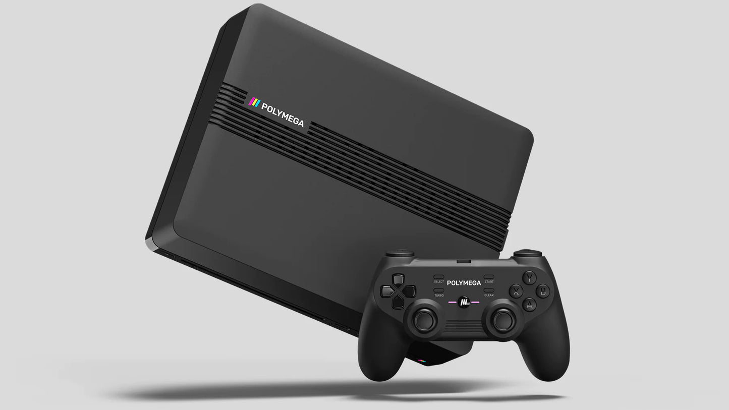 【リファービッシュ】Polymega【本体 PM01 Base Unit】 ポリメガベースユニット + ワイヤレスコントローラ セット Wireless Controller【お一人様一点限り】【数量限定。在庫僅か】