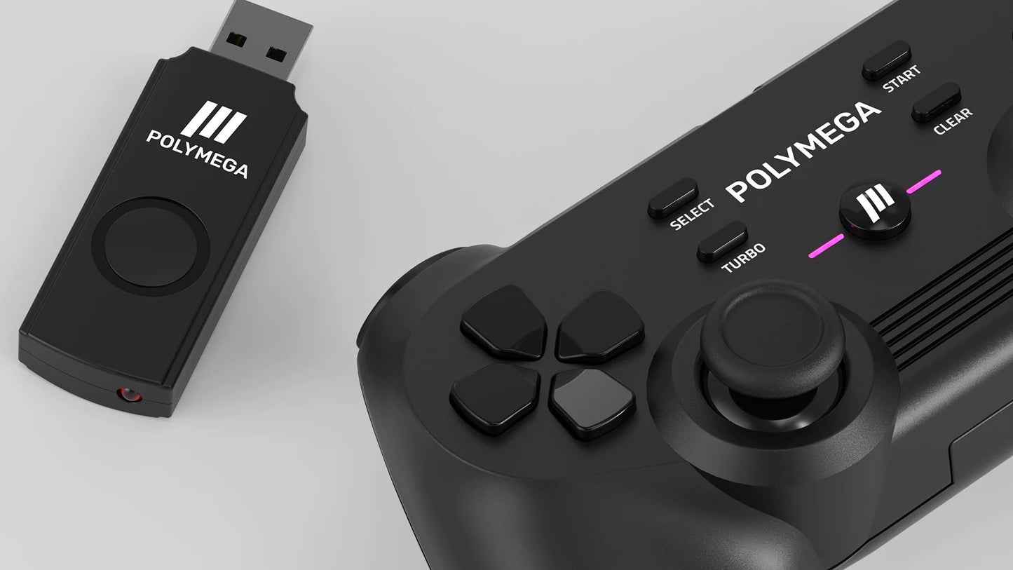 【リファービッシュ】Polymega【本体 PM01 Base Unit】 ポリメガベースユニット + ワイヤレスコントローラ セット Wireless Controller【お一人様一点限り】【数量限定。在庫僅か】