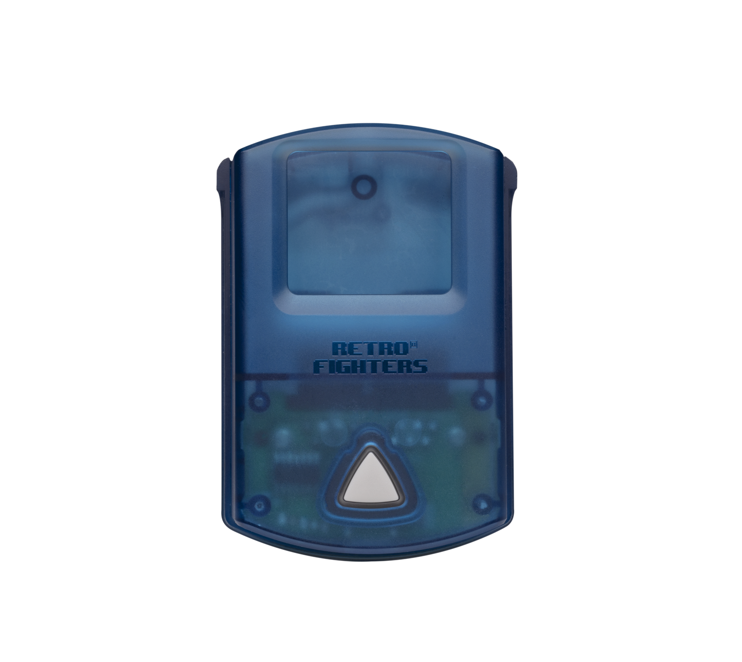 RETRO FIGHTERS StrikerDC ワイヤレスコントローラー Blue|ドリームキャスト™専用|ホール効果アナログスティック・低遅延ワイヤレス・振動機能・ターボ機能|USB-C充電式バッテリー・10時間以上の長時間プレイ対応