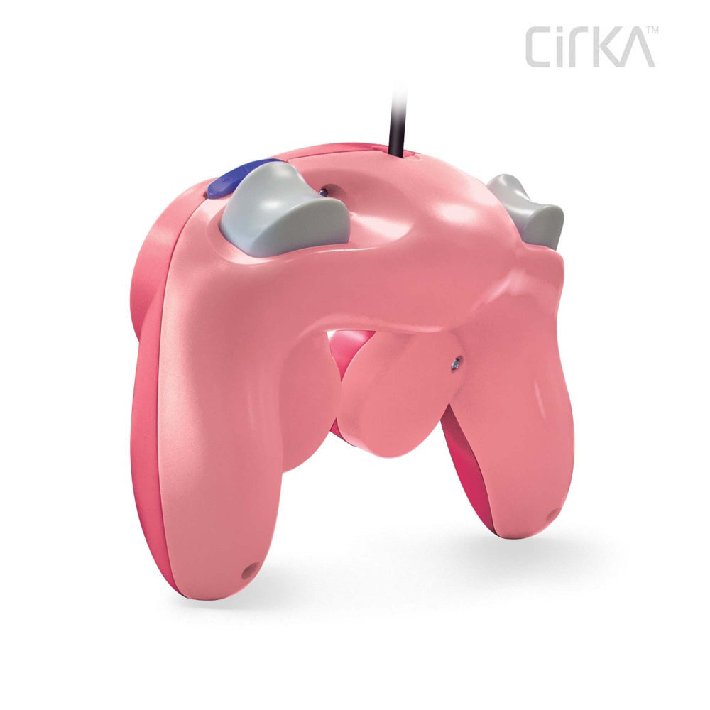 CirKa ゲームキューブ用有線コントローラー (ピンク)